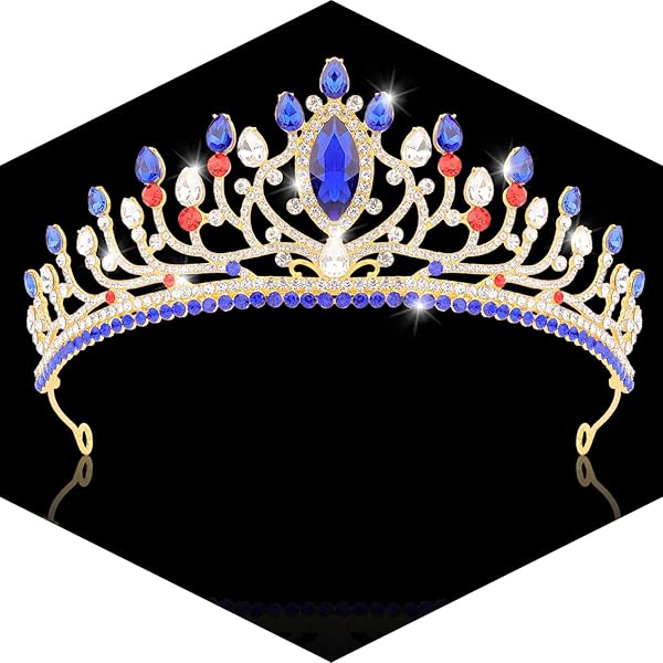 Amazon.com : ZIFENGXUAN Ladies Crown Tiara for Women Crystal